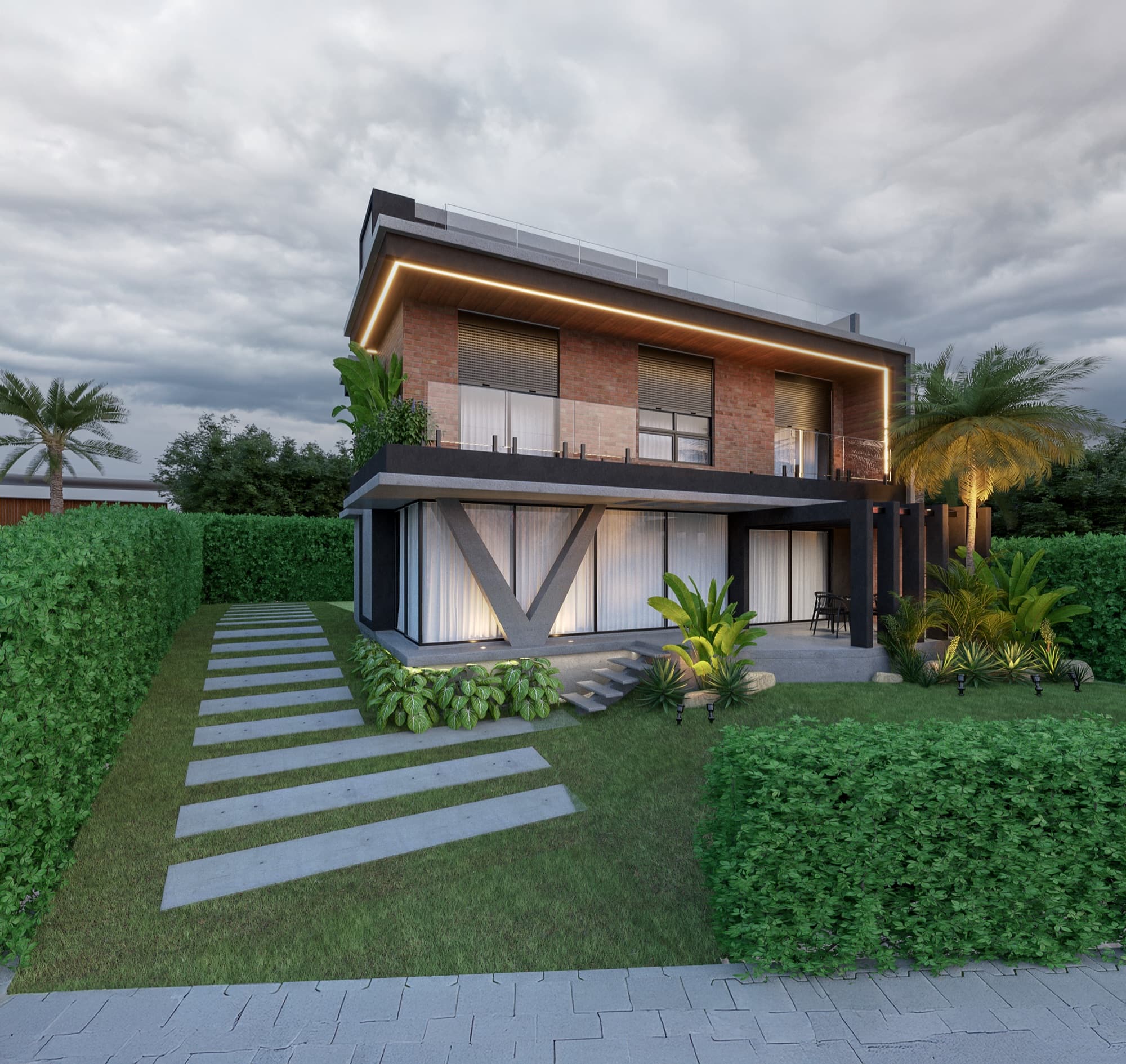 Casa Brisa — residência contemporânea à beira-mar por Felipe Streb